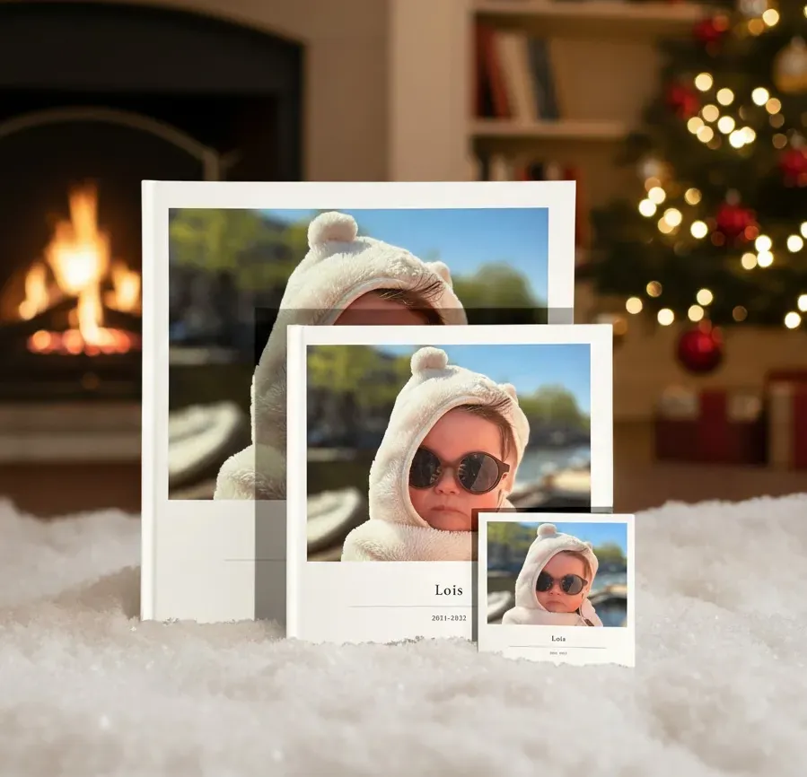 klikkie photo books in different sizes